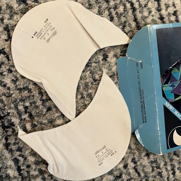 Kleinerts sew-in dress shields, protects clothing - qty 2 - Picture 3 of 5